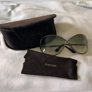 Tom Ford Miranda Sunglasses in Gunmetal